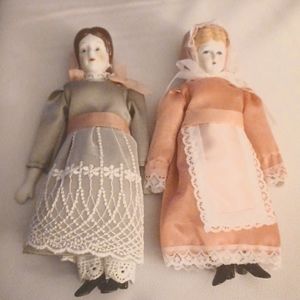 Vintage Porcelain Dolld